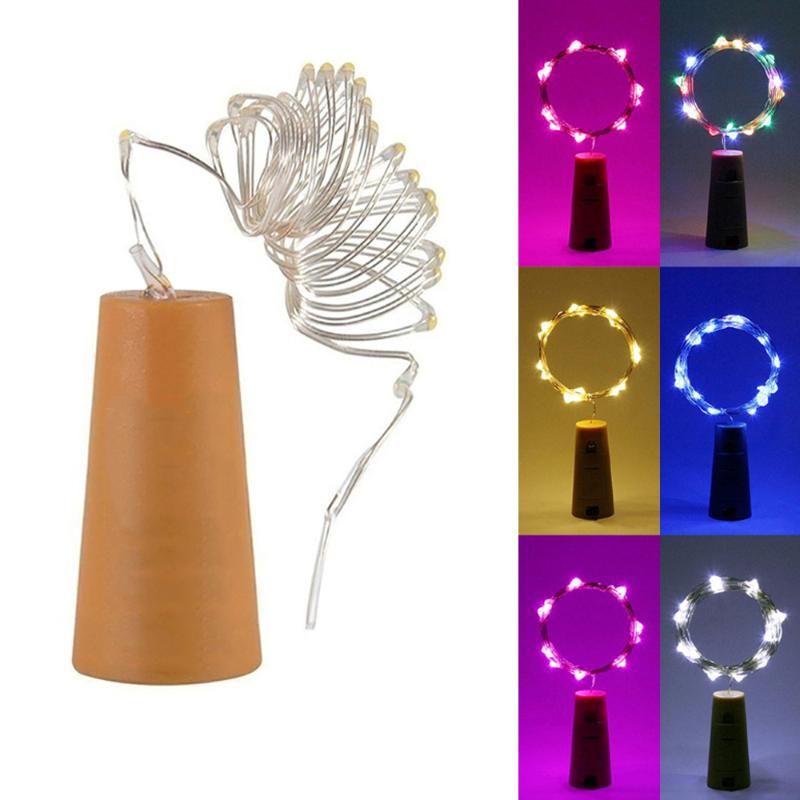 Strings LED String Light Wine Bottle With Cork Lights Battery For Party Wedding Christmas Halloween Bar Decor Lighting
Strings LED String Light Wine Bottle With Cork Lights Battery For Party Wedding Christmas Halloween Bar Decor Lighting
