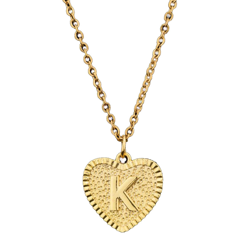 Stainless Steel Initial Name Necklace Simple Design Alphabet Letter Love Heart Necklaces A-Z Women Jewelry
Stainless Steel Initial Name Necklace Simple Design Alphabet Letter Love Heart Necklaces A-Z Women Jewelry