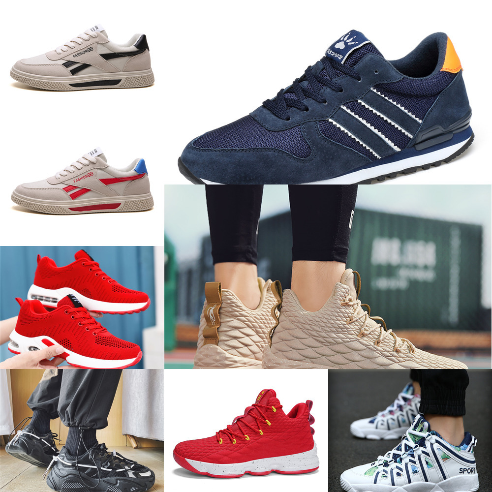 PJAO 2021 men women running shoes platform trainers beige black grey triple white 334 outdoor sports sneakers size 39-44, Coffee
PJAO 2021 men women running shoes platform trainers beige black grey triple white 334 outdoor sports sneakers size 39-44, Coffee