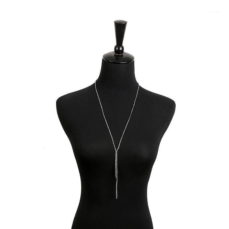 Fashion Long Necklace Metal Tassel Silvery Chain Ladies Simple Mature Charm Female Chains
Fashion Long Necklace Metal Tassel Silvery Chain Ladies Simple Mature Charm Female Chains