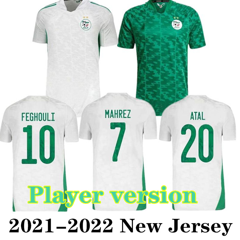 Algerie Player version 2021 Soccer Jerseys MAHREZ FEGHOULI BENNACER ATAL 20 21 Algeria football shirt men maillot de foot, Black;yellow
Algerie Player version 2021 Soccer Jerseys MAHREZ FEGHOULI BENNACER ATAL 20 21 Algeria football shirt men maillot de foot, Black;yellow