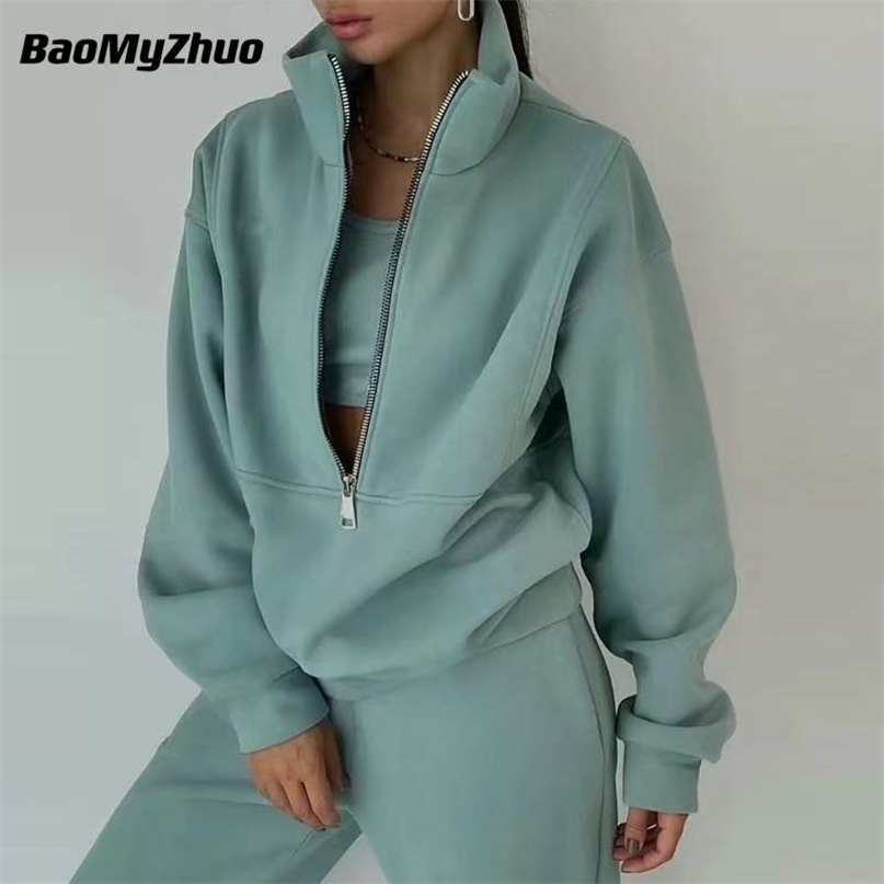 Women' Casual Wear Suit Solid Sportswear Spring Female Two Piece Pants Tracksuit Sports Trouser Sets Zipper Sweatshirts 220315, Pink
Women' Casual Wear Suit Solid Sportswear Spring Female Two Piece Pants Tracksuit Sports Trouser Sets Zipper Sweatshirts 220315, Pink