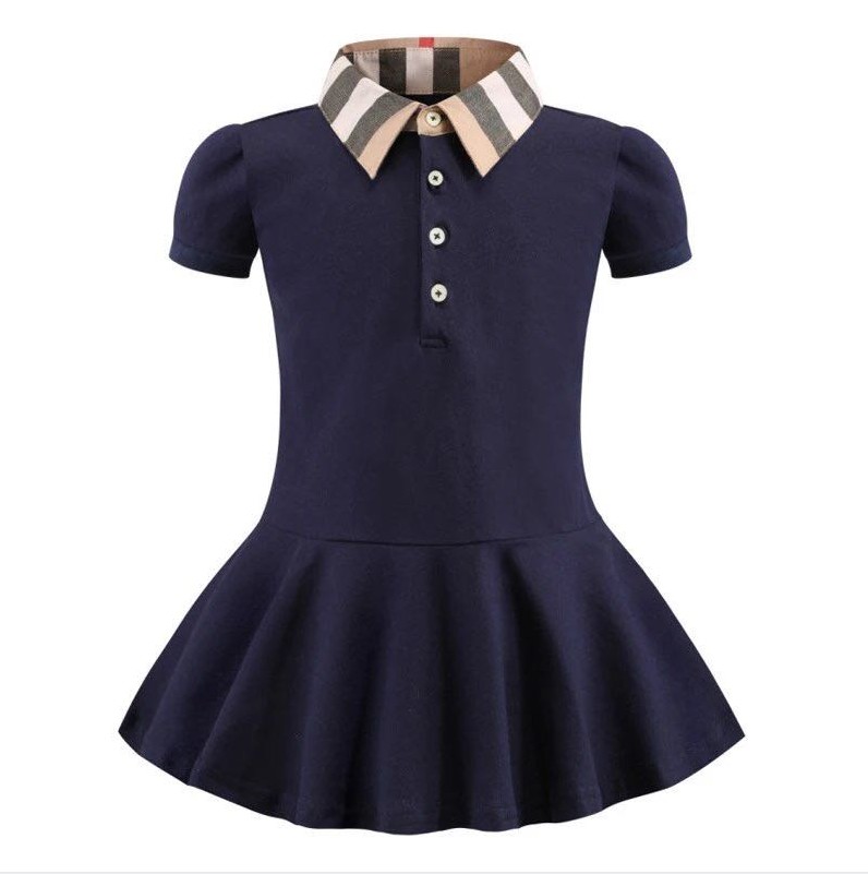 Summer Girls Princess Dress Fashion Kids Short Sleeve Dresses Cotton Children Turn-Down Collar Skirts Girl Pleated Skirt, Red;yellow
Summer Girls Princess Dress Fashion Kids Short Sleeve Dresses Cotton Children Turn-Down Collar Skirts Girl Pleated Skirt, Red;yellow