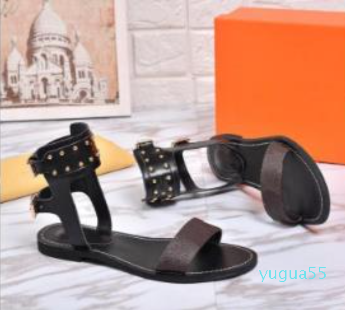 2021 new Branded Women Print Letter Leather Nomad Sandal Buckle Strap Elegant Girl Open Toe Studs Casual Sandals, Black
2021 new Branded Women Print Letter Leather Nomad Sandal Buckle Strap Elegant Girl Open Toe Studs Casual Sandals, Black