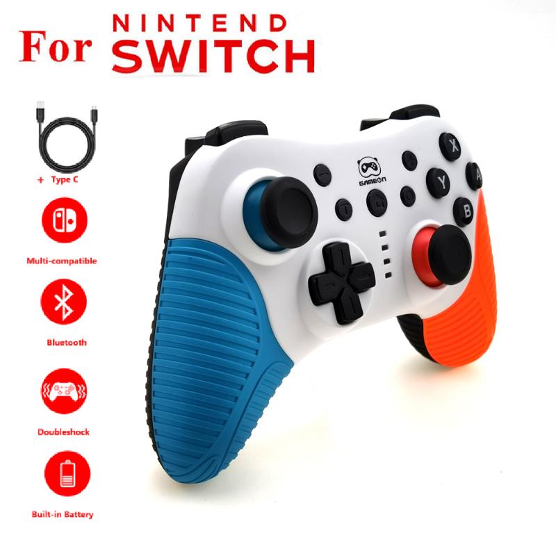 Game Controllers & Joysticks 2021 For Switch Pro Controller Bluetooth Wireless Gamepads With Axis Vibration Mando /PC/PS3 Joystick
Game Controllers & Joysticks 2021 For Switch Pro Controller Bluetooth Wireless Gamepads With Axis Vibration Mando /PC/PS3 Joystick