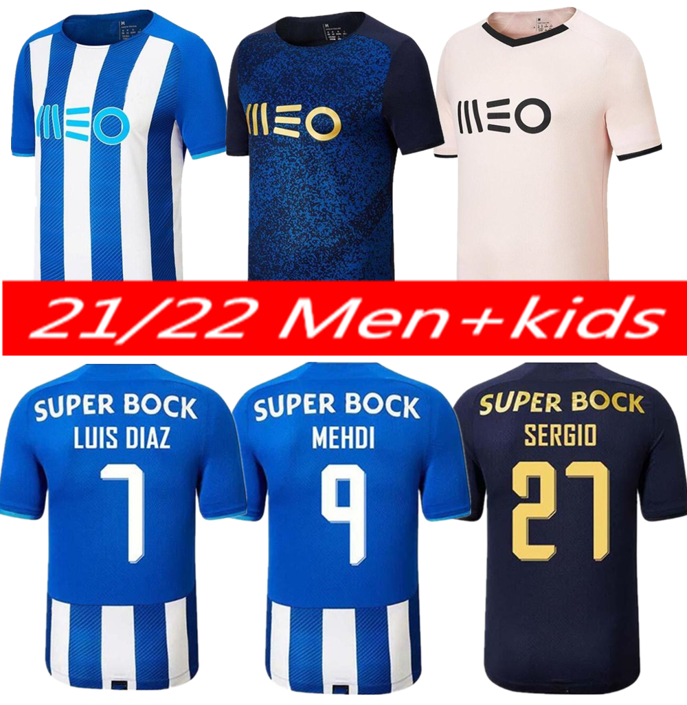 21 22 Porto soccer jerseys 2021 2022 Home Away PEPE LUIS DíAZ MATHEUS MEHDI Maillots De Foot Shirt MAREGA OTáVIO SéRGIO men football uniforms
21 22 Porto soccer jerseys 2021 2022 Home Away PEPE LUIS DíAZ MATHEUS MEHDI Maillots De Foot Shirt MAREGA OTáVIO SéRGIO men football uniforms
