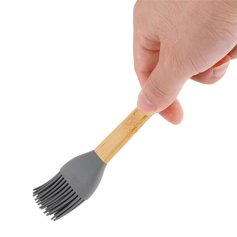 Baking & Pastry Tools Mini Silicone Spatula Scraper Basting Brush Spoon for Cooking Mixing Nonstick Cookware Kitchen Utensils BPA Free Tiktok BM31