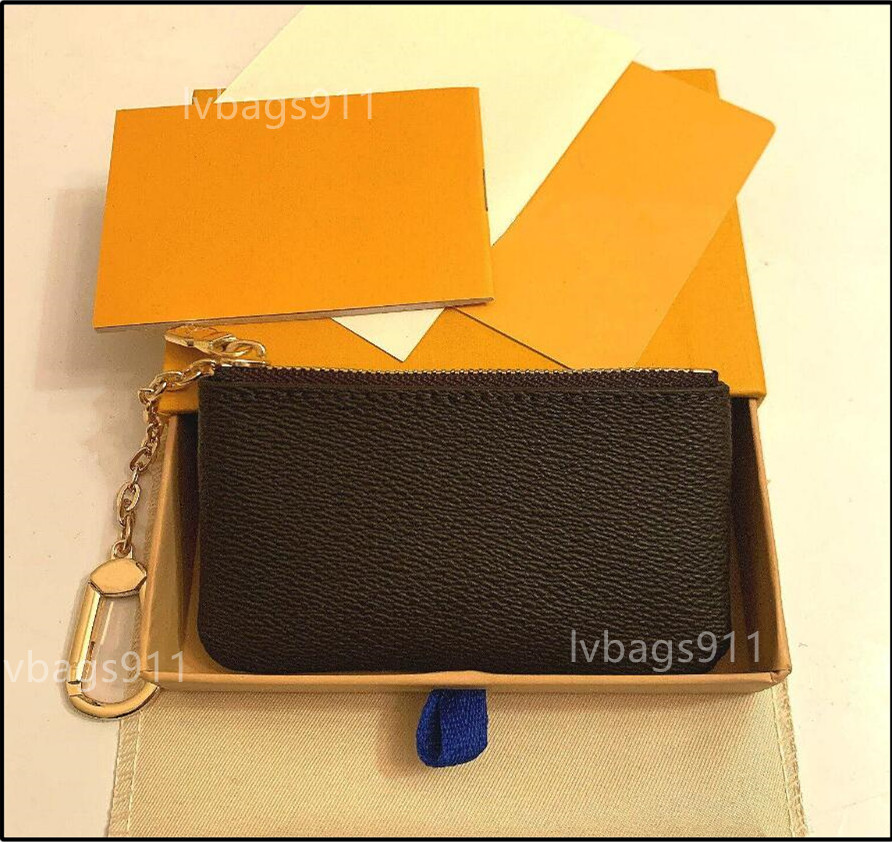 Fashions Bag Lady Wallets Leather Designers Bags Coins Pouch Men Women Mini Holder Fashion Coin Purse Key Wallet W/Box
Fashions Bag Lady Wallets Leather Designers Bags Coins Pouch Men Women Mini Holder Fashion Coin Purse Key Wallet W/Box