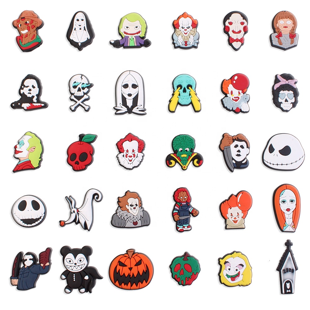 New Arrival Wholesale PVC Shoe Charms Halloween Croc decorations for Kids, White;pink
New Arrival Wholesale PVC Shoe Charms Halloween Croc decorations for Kids, White;pink