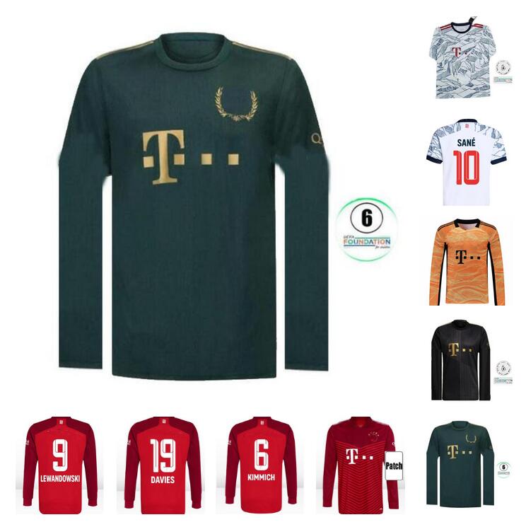long sleeve 21 22 soccer jerseys sets LEWANDOWSKI SANE GORETZKA bAyerN MULLER DAVIES full set suits football shirt muNich 2021 2022 away third adult, Black;yellow
long sleeve 21 22 soccer jerseys sets LEWANDOWSKI SANE GORETZKA bAyerN MULLER DAVIES full set suits football shirt muNich 2021 2022 away third adult, Black;yellow