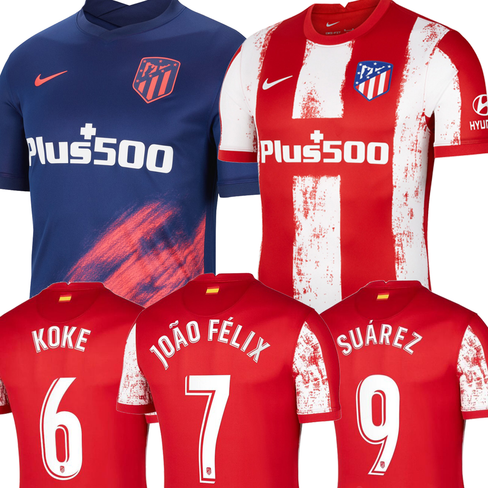 Atletico Madrid Soccer Jerseys SUAREZ JOÃO FÃLIX 2021 2022 M. Llorente CORREA KOKE Camisetas de fútbol LEMAR CARRASCO Men kids kit Football, Black;yellow
Atletico Madrid Soccer Jerseys SUAREZ JOÃO FÃLIX 2021 2022 M. Llorente CORREA KOKE Camisetas de fútbol LEMAR CARRASCO Men kids kit Football, Black;yellow