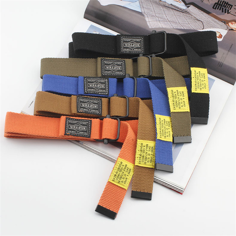 Fashion Overalls Canvas Belt Men Women Hip Hop Belts Personalized Decorative Weaving Waistband Wholesale, As pic
Fashion Overalls Canvas Belt Men Women Hip Hop Belts Personalized Decorative Weaving Waistband Wholesale, As pic