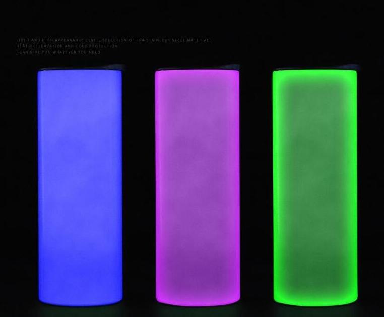 Sublimation Straight Luminous Bottle 20oz Cylinder Glow In The Dark Stainless Steel Insulated Thermos Fluorescence White Blank Heat Transfer Water Tumbler, As show
Sublimation Straight Luminous Bottle 20oz Cylinder Glow In The Dark Stainless Steel Insulated Thermos Fluorescence White Blank Heat Transfer Water Tumbler, As show