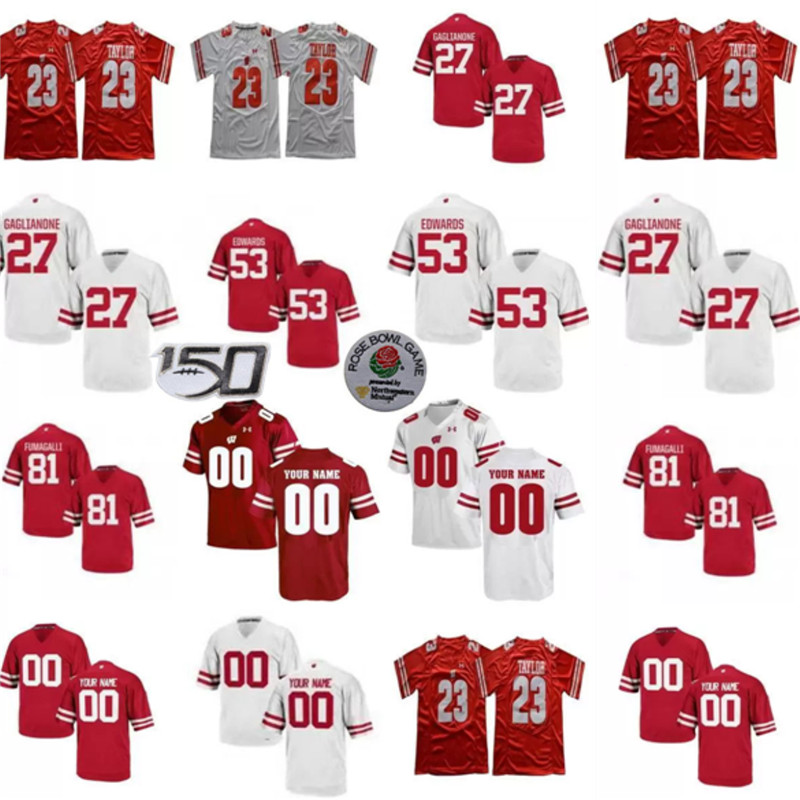 0 Braelon Allen Wisconsin Badgers Football Jersey Custom NCAA 23 Jonathan Taylor 16 Russell Wilson 99 JJ Watt 27 Rafael Gaglianone 18 Collin Wilder Chenal Jerseys, Men's color 6
0 Braelon Allen Wisconsin Badgers Football Jersey Custom NCAA 23 Jonathan Taylor 16 Russell Wilson 99 JJ Watt 27 Rafael Gaglianone 18 Collin Wilder Chenal Jerseys, Men's color 6