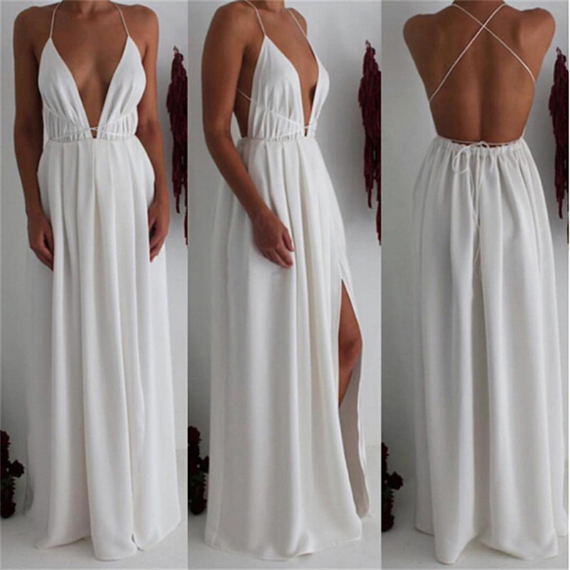 Lace Splice White Long Dress Beach Deep V Neck Sexy Summer Sundress Boho Drawstring Side Slit Maxi Dresses Women Hot, Black
Lace Splice White Long Dress Beach Deep V Neck Sexy Summer Sundress Boho Drawstring Side Slit Maxi Dresses Women Hot, Black