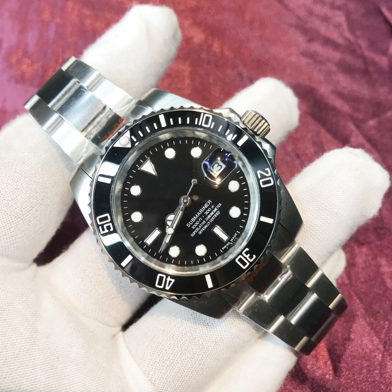 2021 Mens Watches black dial Ceramic bezel sapphire glass Luminous Automatic 904L stainless steel waterproof wristwatches AAA+, Slivery;brown
2021 Mens Watches black dial Ceramic bezel sapphire glass Luminous Automatic 904L stainless steel waterproof wristwatches AAA+, Slivery;brown