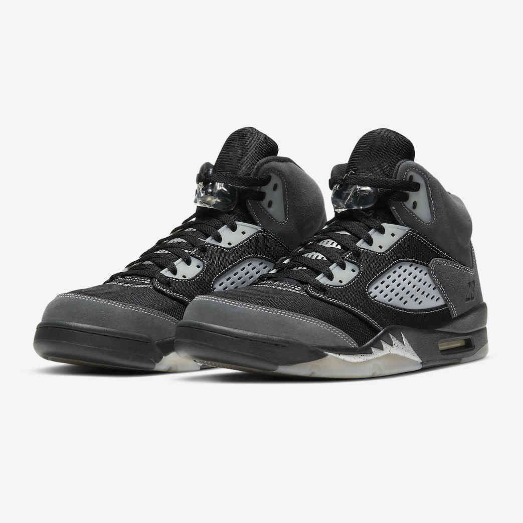 Newest Anthracite 5 Mens baksetball shoes DB0731-001 OG Wolf Grey Clear Black 5s men trainers sports sneakers 40-47
Newest Anthracite 5 Mens baksetball shoes DB0731-001 OG Wolf Grey Clear Black 5s men trainers sports sneakers 40-47