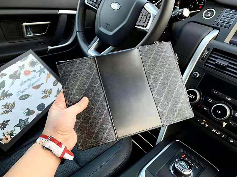 High quality Handbag Clutch Bags Designer Purses Men Wallet Genuine Leather Card Holder Zipper Pocket black Luxurys Designers Wallets, With ggletters
High quality Handbag Clutch Bags Designer Purses Men Wallet Genuine Leather Card Holder Zipper Pocket black Luxurys Designers Wallets, With ggletters