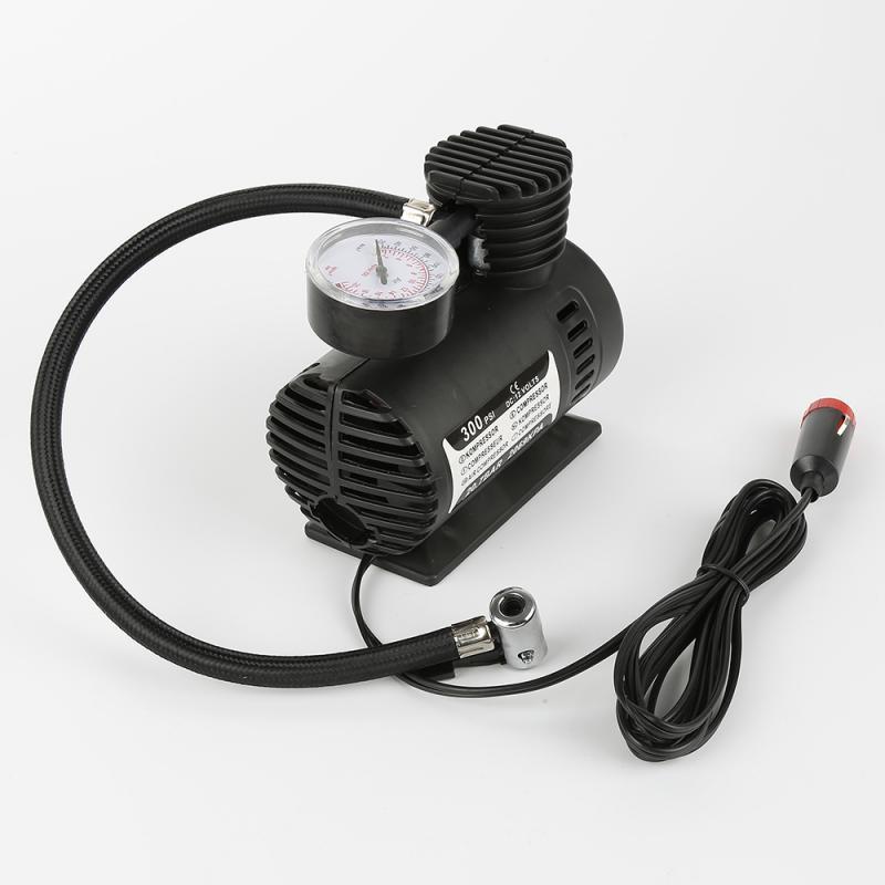 2025 new air compressor Compressor Auto 300PSI C300 12V Portable Electric Tyre Air Iator Pump ABS Car Accessories1639130 Free shipping