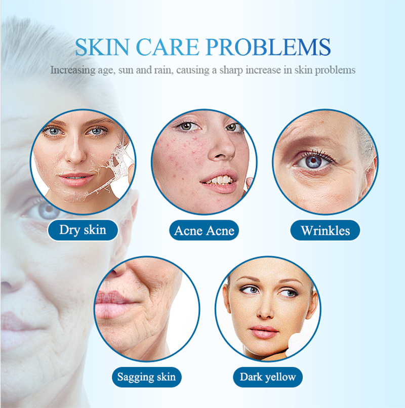 Multi-Functional Facial Cleansing Device Oxygenated Hydro Microdermabrasion with Advanced Cooling Technology oxygen facial machine