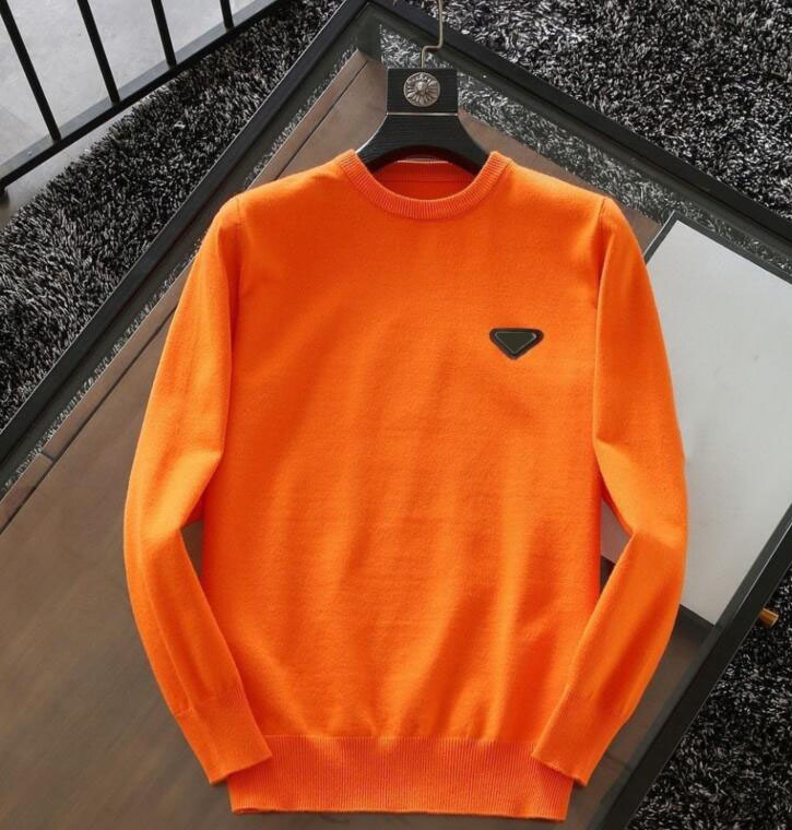 Men's autumn and winter woolen sweaters warm and soft business casual knitted sweaters triangle logo round neck sweaters high-quality Sweatshirts, Black
Men's autumn and winter woolen sweaters warm and soft business casual knitted sweaters triangle logo round neck sweaters high-quality Sweatshirts, Black