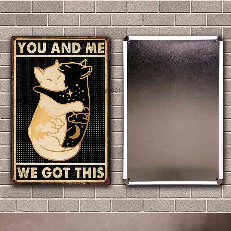 Pets Sewing Black Cat You Work I Watch And Judge Tin Metal Sign Home Pub Bar Decor Painting 20*30 CM Size Dy215
Pets Sewing Black Cat You Work I Watch And Judge Tin Metal Sign Home Pub Bar Decor Painting 20*30 CM Size Dy215