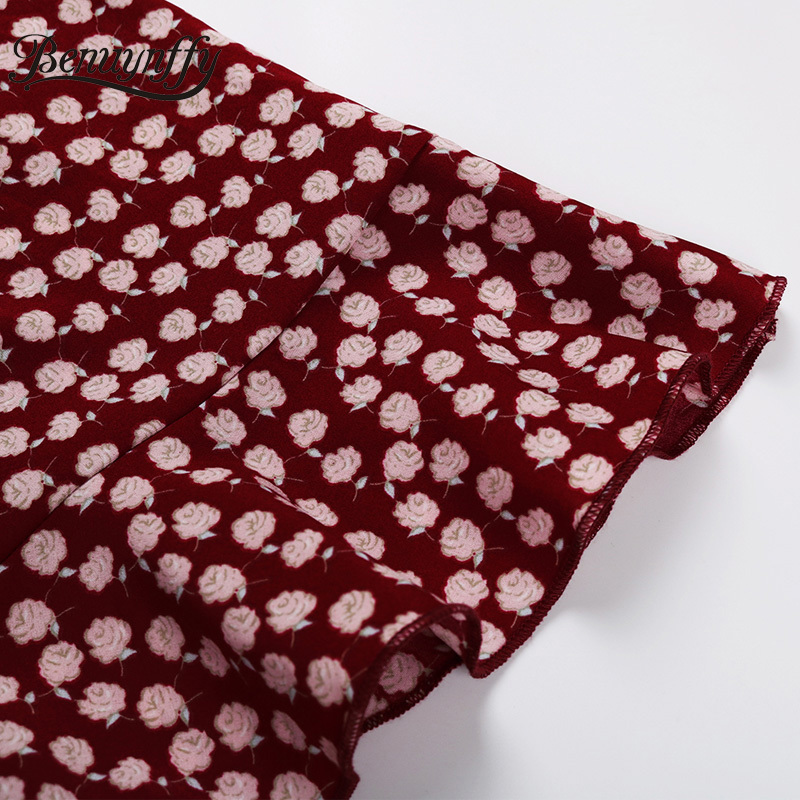 V-neck Spaghetti Strap Tie Waist Wrap Dresses Women Summer Beach Style Boho Print Sleeveless Ruffle Hem Cami Dress 210510