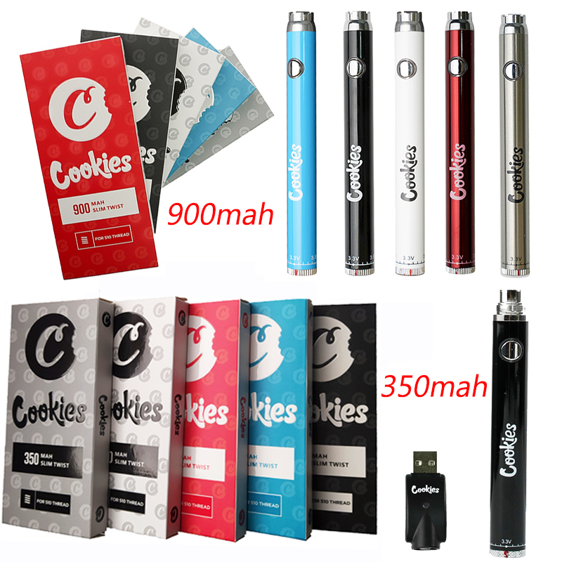 COOKIES Batteries 510 Slim Vape Pen VV 350MAH 900MAH Preheat Variable Voltage Battery with Charge USB Cable For Vapes Cartridges
COOKIES Batteries 510 Slim Vape Pen VV 350MAH 900MAH Preheat Variable Voltage Battery with Charge USB Cable For Vapes Cartridges