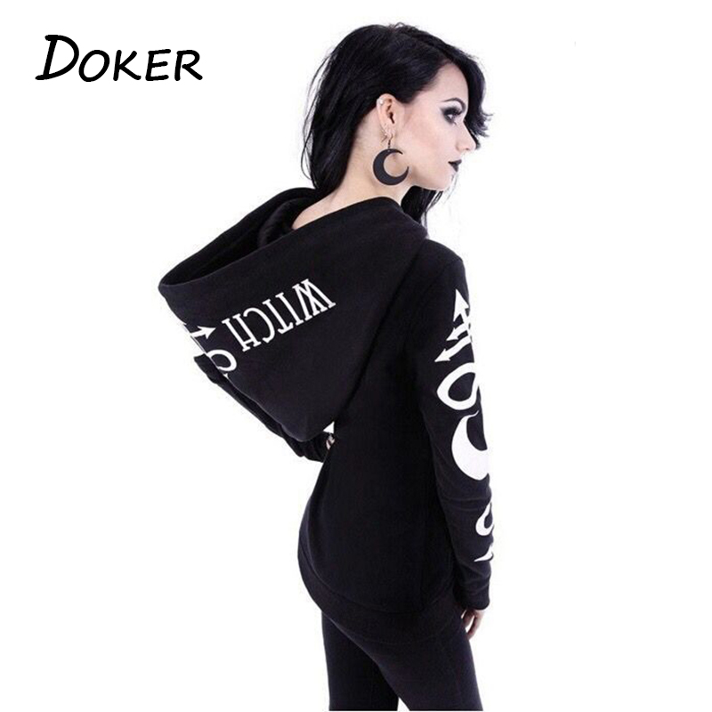 Women Hoodies Gothic Punk Moon Letter Print Sweatshirts 2021 Autumn Winter Long Sleeve Black Jacket Zipper Coat Casual Hoody 5XL
Women Hoodies Gothic Punk Moon Letter Print Sweatshirts 2021 Autumn Winter Long Sleeve Black Jacket Zipper Coat Casual Hoody 5XL
