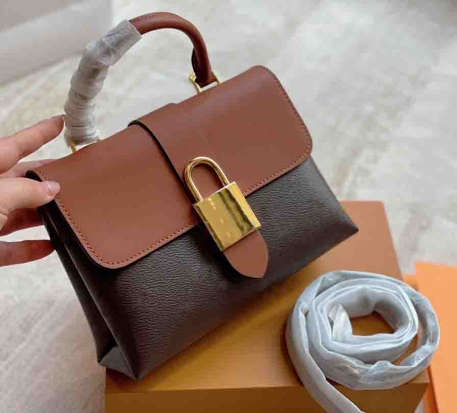 Luxurys Locky BB Woman Fashion Hardware Lock Crossbody Bags High Quality Lady Designers Classic Handbag Women Cross Body Purse
