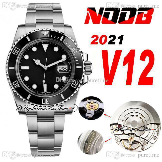 2021 N V12 SA3135 Automatic Mens Watch Black Green Ceramics Bezel And Dial 904L Steel Bracelet Ultimate Version Super Edition (Correct Shock, Slivery;brown
2021 N V12 SA3135 Automatic Mens Watch Black Green Ceramics Bezel And Dial 904L Steel Bracelet Ultimate Version Super Edition (Correct Shock, Slivery;brown