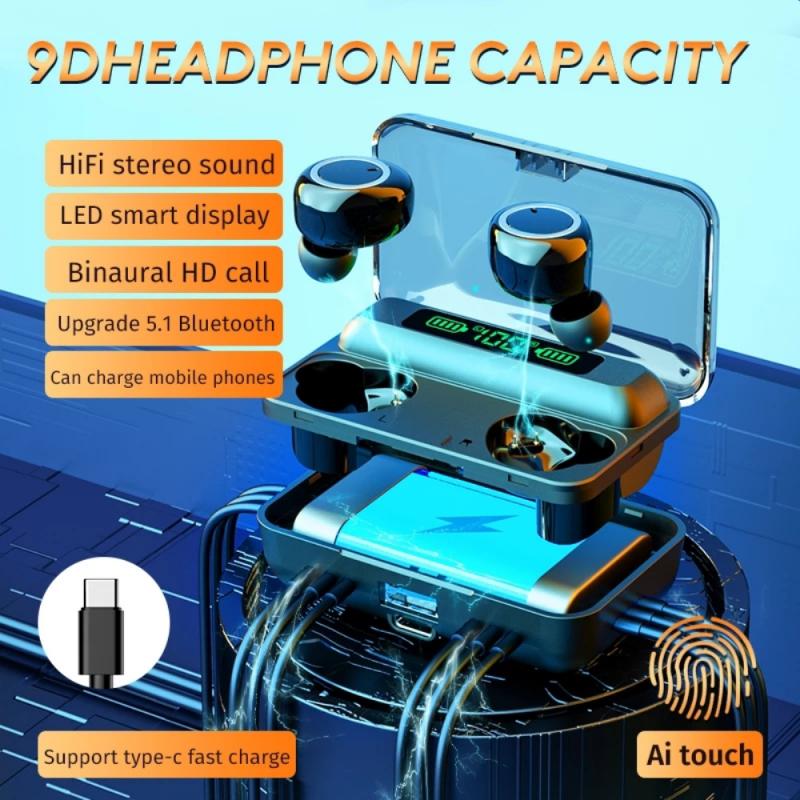 Bluetooth Earbuds Wireless Noise Cancelling Waterproof Portable Comfortable Wearing
Bluetooth Earbuds Wireless Noise Cancelling Waterproof Portable Comfortable Wearing