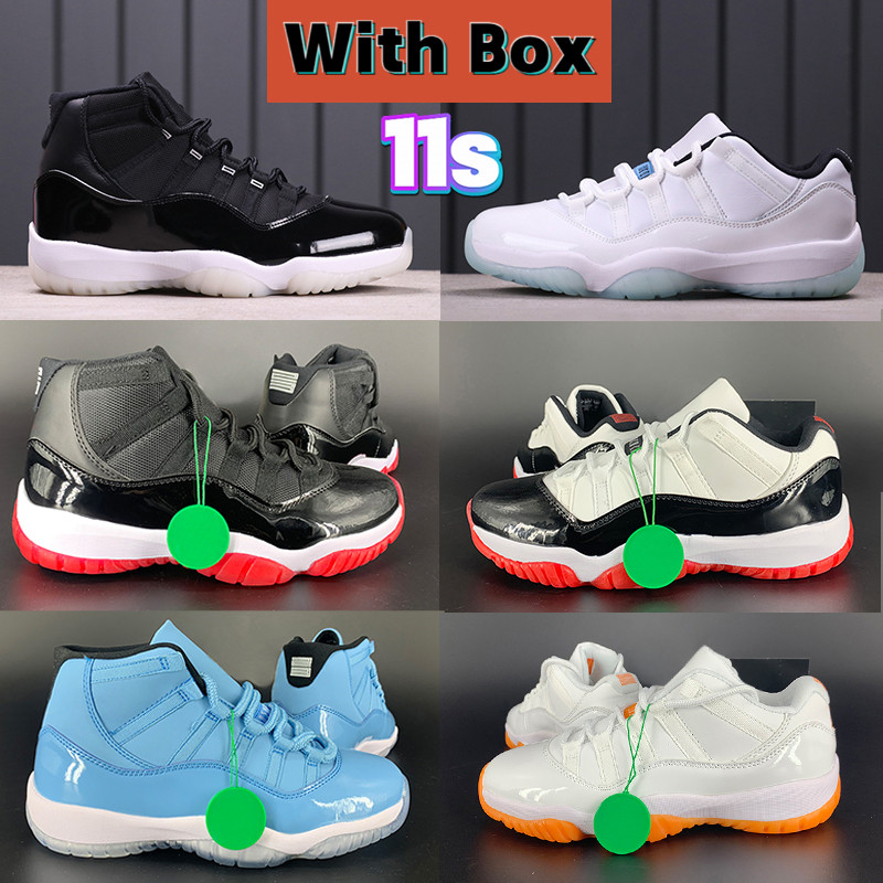 With Box 11 11s mens Basketball Shoes 25th Anniversary low legend blue white bred pantone space jam concord 45 men women Sneakers Trainers, Double box
With Box 11 11s mens Basketball Shoes 25th Anniversary low legend blue white bred pantone space jam concord 45 men women Sneakers Trainers, Double box