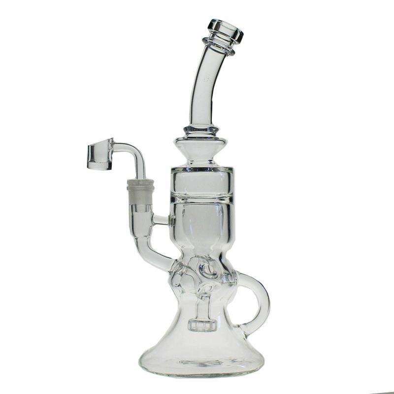 SAML GLASS Hookahs 11 Inch Tall FTK Torus Bong Klein Dab Rig Recycler Smoking Water Pipe joint size 14.4mm PG5175NEW
SAML GLASS Hookahs 11 Inch Tall FTK Torus Bong Klein Dab Rig Recycler Smoking Water Pipe joint size 14.4mm PG5175NEW