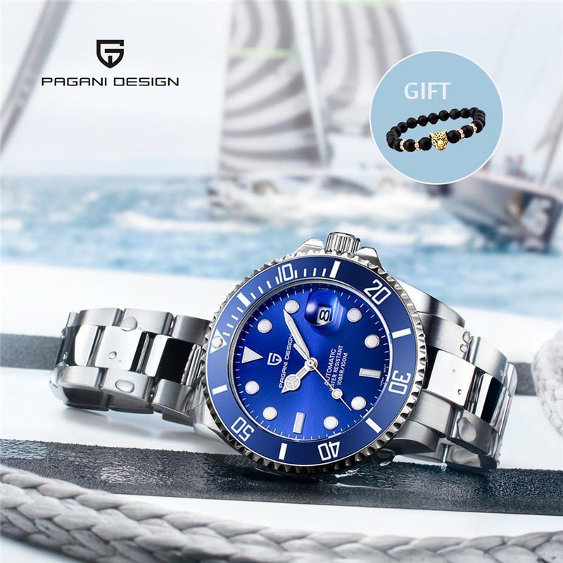 Blue Mens Mechanical Watches For Men Automatic Watch Luxury Fashion Full Steel NH35A Wristwatch Wristwatches, Green
Blue Mens Mechanical Watches For Men Automatic Watch Luxury Fashion Full Steel NH35A Wristwatch Wristwatches, Green