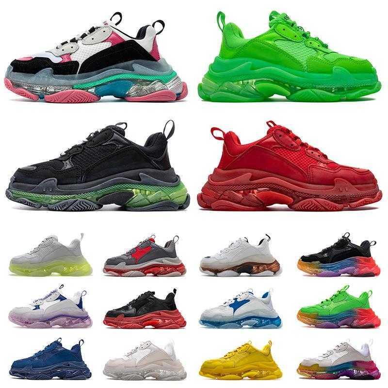 triple s clear sole designer crystal bottoms sneakers mens womens casual shoes black white green platform luxury outdoors women trainers
triple s clear sole designer crystal bottoms sneakers mens womens casual shoes black white green platform luxury outdoors women trainers