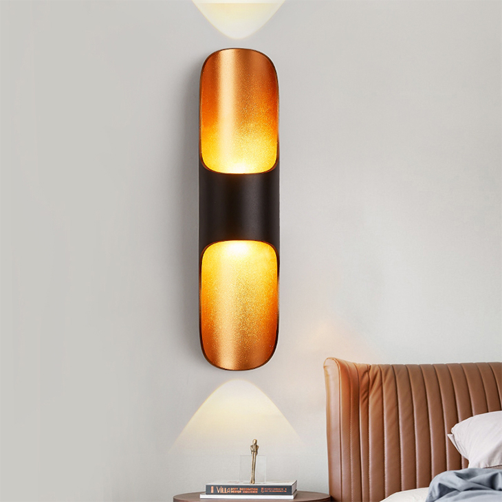 Modern Waterproof outdoor 10W LED wall lamp Aluminum UP and Down Wall Lights Villa Garden porch Sconce Decor Light 110V 220V