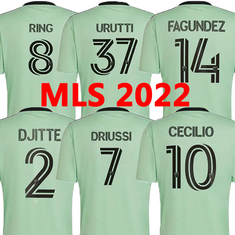 22/23 MLS Austin FC SOCCER JERSEY AWAY light green 2022 2023 Djitte Driussi Ring Cecilio Fagundez URUTTI football shirts uniform top thailand FANS PLAYER VERSION, Aosiding 22-23 away
22/23 MLS Austin FC SOCCER JERSEY AWAY light green 2022 2023 Djitte Driussi Ring Cecilio Fagundez URUTTI football shirts uniform top thailand FANS PLAYER VERSION, Aosiding 22-23 away