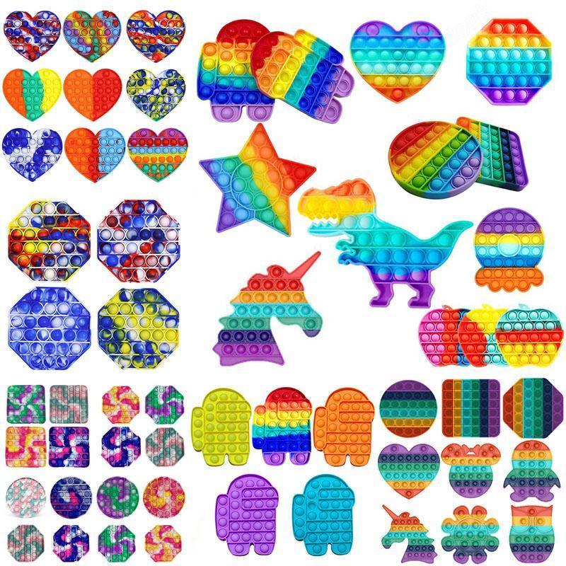 Tiktok Rainbow Push Pop It Fidget Toy Party Gift Sensory Bubble Autism Special Needs Anxiety Stress Reliever for Office Workers Fluorescen Gifts
Tiktok Rainbow Push Pop It Fidget Toy Party Gift Sensory Bubble Autism Special Needs Anxiety Stress Reliever for Office Workers Fluorescen Gifts