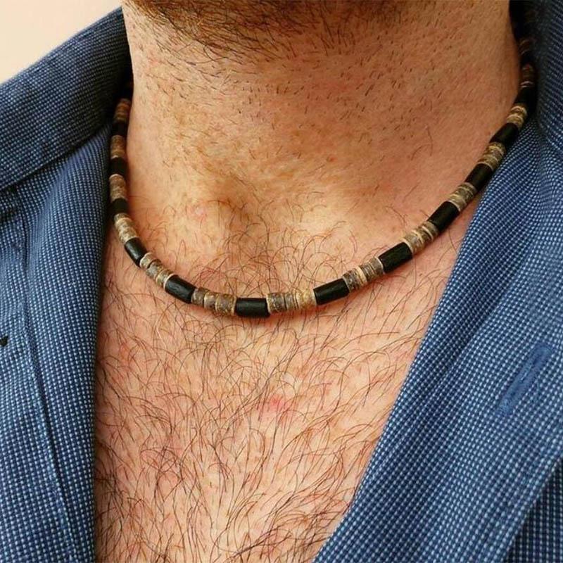 Chokers Vintage Wood Necklace Choker Men 46cm/18 Inches Short Hombre Camping Cool Biker Jewelry Male Accessories Gift For Him
Chokers Vintage Wood Necklace Choker Men 46cm/18 Inches Short Hombre Camping Cool Biker Jewelry Male Accessories Gift For Him