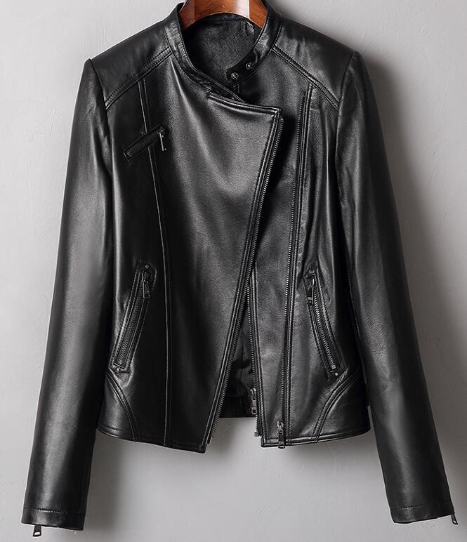 Women's Leather & Faux S--5XL 2021 Spring/Autumn Women Fashion Stand Collar Thin Short Motorcycle Slim PU Jacket, Black
Women's Leather & Faux S--5XL 2021 Spring/Autumn Women Fashion Stand Collar Thin Short Motorcycle Slim PU Jacket, Black