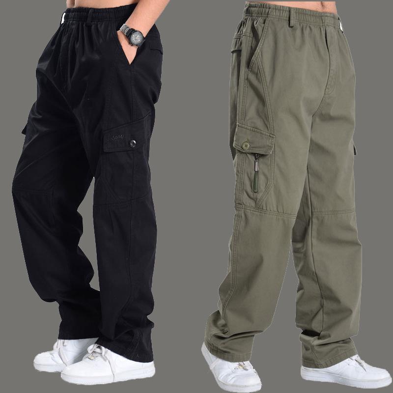 Men's Pants 2022 Winter Men Cargo Thick Elastic Waist Trousers Military Casual Cotton Tactical;s Militaire Homme Large Size, Black
Men's Pants 2022 Winter Men Cargo Thick Elastic Waist Trousers Military Casual Cotton Tactical;s Militaire Homme Large Size, Black