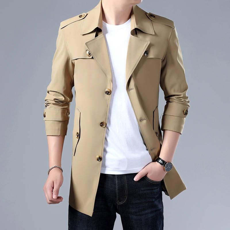 Men's Trench Coats Autumn Windbreaker Men Business Quality Long Jacket Fashion Trend 5 Color XL 7X, Black
Men's Trench Coats Autumn Windbreaker Men Business Quality Long Jacket Fashion Trend 5 Color XL 7X, Black