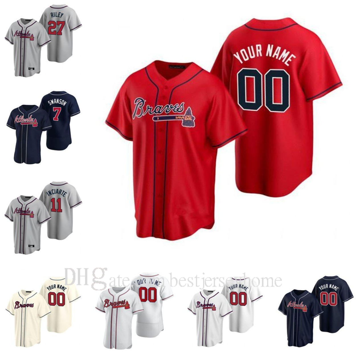 Vintange Custom Atlanta 20 21 Marcell Ozuna Jersey 7 Dansby Swanson 5 Freddie Freeman 13 Ronald Acuña Jr. 1 Ozzie Albies Mike Soroka Brave Jerseys, Blue;black
Vintange Custom Atlanta 20 21 Marcell Ozuna Jersey 7 Dansby Swanson 5 Freddie Freeman 13 Ronald Acuña Jr. 1 Ozzie Albies Mike Soroka Brave Jerseys, Blue;black