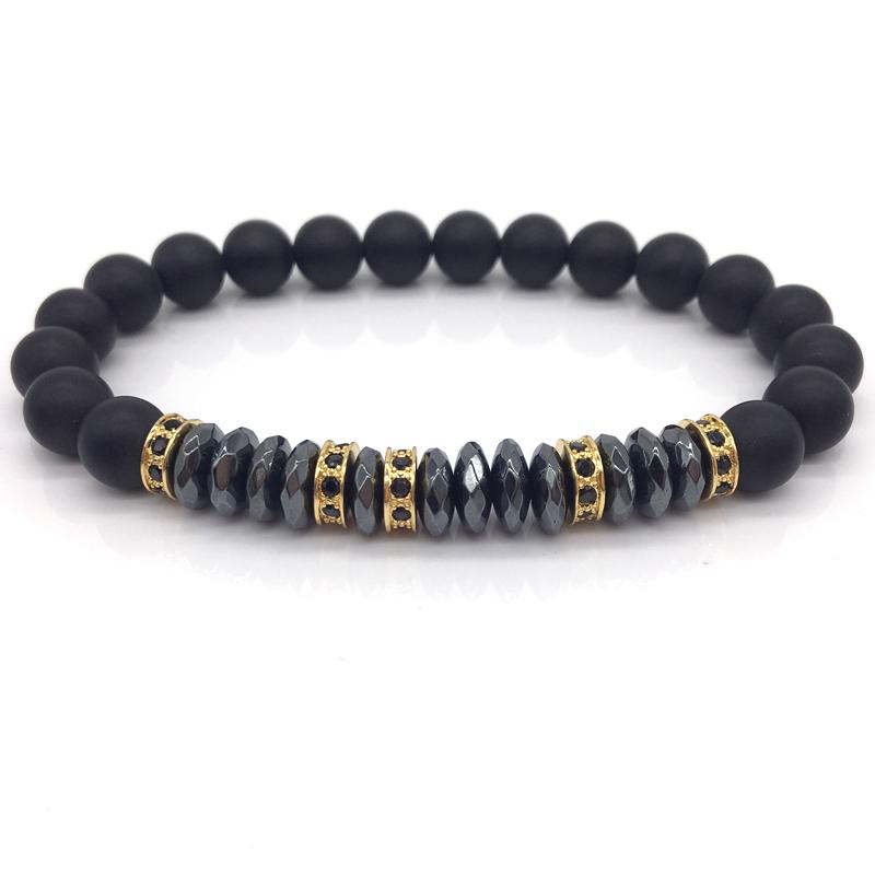 Beaded, Strands Fashion Round Strand Bracelet Men Classic Pave Cubic Zirconia Hematite Matte Beaded For Jewelry Gift
Beaded, Strands Fashion Round Strand Bracelet Men Classic Pave Cubic Zirconia Hematite Matte Beaded For Jewelry Gift