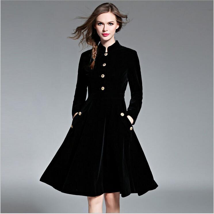 Casual Dresses 2021 Spring And Autumn Women Temperament Warm Velvet Slim Large Long-sleeved Dress In The Long Paragraph, Black
Casual Dresses 2021 Spring And Autumn Women Temperament Warm Velvet Slim Large Long-sleeved Dress In The Long Paragraph, Black