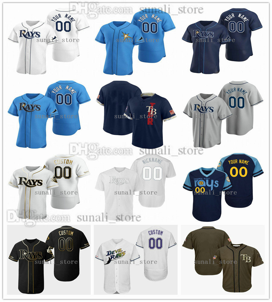 2021 Baseball Jersey 48 Ryan Yarbrough 29 Pete Fairbanks 34 J.P. Feyereisen 20 Tyler Glasnow 11 Shane Baz 84 JT Chargois 55 Adam Conley 75 Dietrich Enns 31 Collin McHugh, Men white
2021 Baseball Jersey 48 Ryan Yarbrough 29 Pete Fairbanks 34 J.P. Feyereisen 20 Tyler Glasnow 11 Shane Baz 84 JT Chargois 55 Adam Conley 75 Dietrich Enns 31 Collin McHugh, Men white