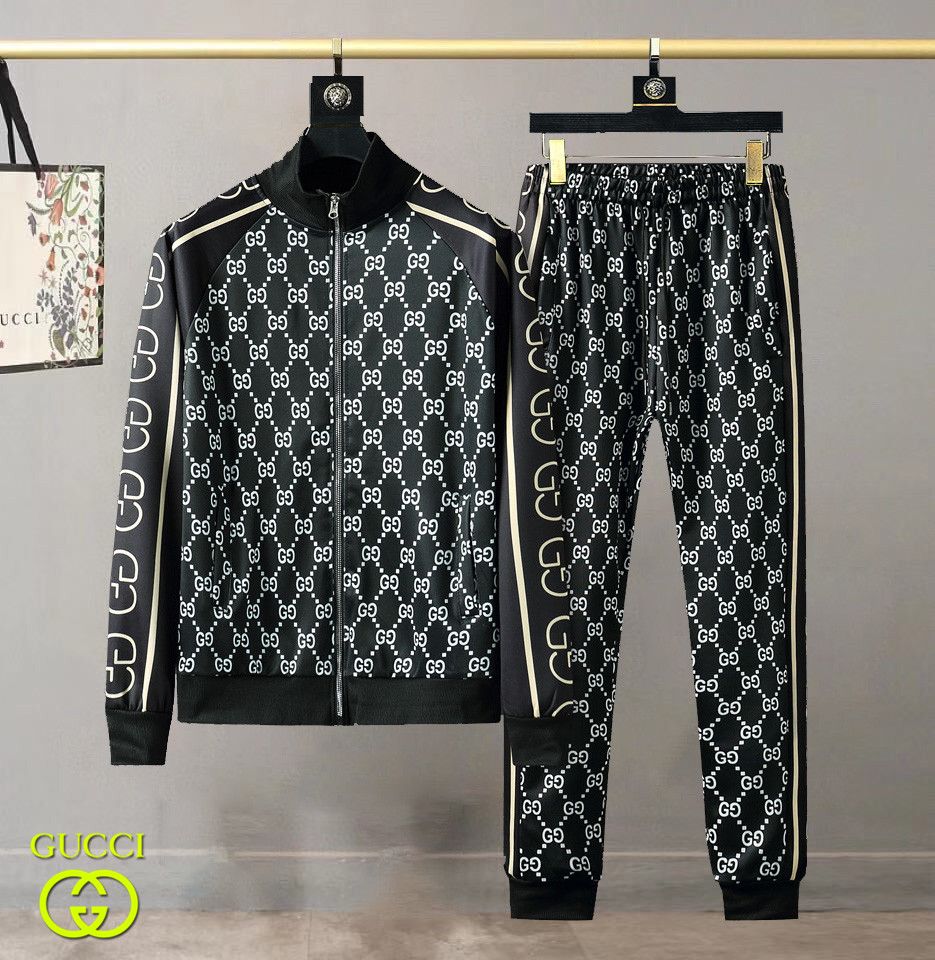 2021 man clothes tracksuits brand mens sweat suit spring autumn long sleeved two-piece set fall tracksuit jogging jackets+pants sportswear, Gray
2021 man clothes tracksuits brand mens sweat suit spring autumn long sleeved two-piece set fall tracksuit jogging jackets+pants sportswear, Gray