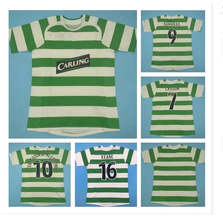 Celtic retro 2005 2006 2007 soccer jerseys 05/07 Vintage football shirts KEANE PETROV BALDE SUTTON NAKAMURA HARTSON MALONEY THOMPSON, Retro 2005-2007
Celtic retro 2005 2006 2007 soccer jerseys 05/07 Vintage football shirts KEANE PETROV BALDE SUTTON NAKAMURA HARTSON MALONEY THOMPSON, Retro 2005-2007