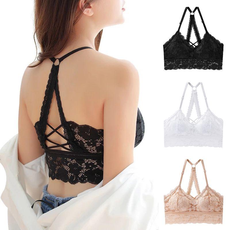 Bras Women Adjustable Strap Bra Seductive Hollow Out Lace Beauty Back Bralette Sexy Wrapped Chest Wireless Seamless Padded Lingerie, Beige
Bras Women Adjustable Strap Bra Seductive Hollow Out Lace Beauty Back Bralette Sexy Wrapped Chest Wireless Seamless Padded Lingerie, Beige